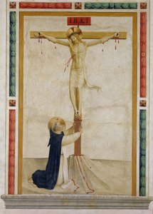 Crucifixión con San Domingo de Fra Angelico
